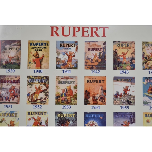 312 - A Framed Rupert Print, Glory Frames 2006, 58x41cm