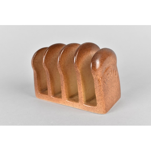 412 - A Carlton Ware Novelty Toast Rack in the Form of a Hovis Loaf of Bread