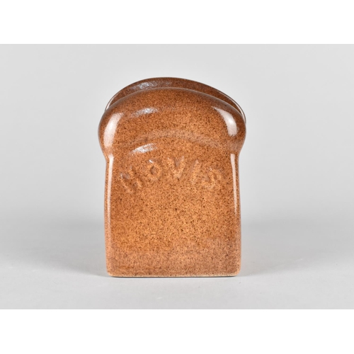 412 - A Carlton Ware Novelty Toast Rack in the Form of a Hovis Loaf of Bread