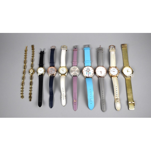 470 - A Collection of Various Ladies Wrist Watches