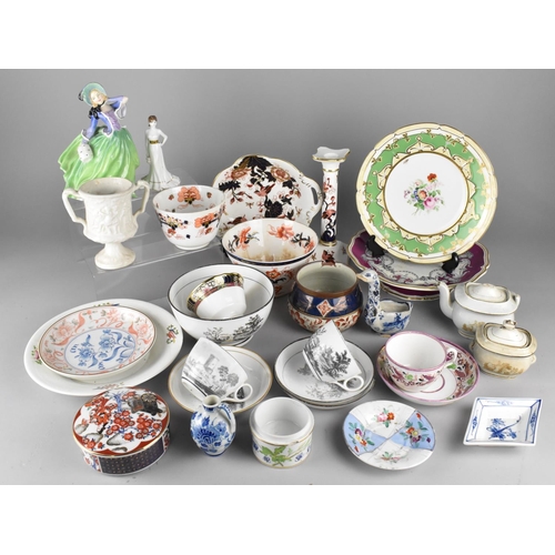 484 - A Collection of Various 19th and 20th Century Ceramics to comprise Royal Doulton Autumn Breezes, Coa... 