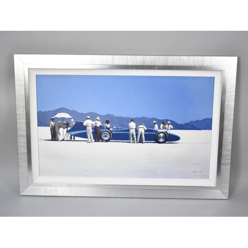 536 - A Framed Vettriano Print on Canvas 