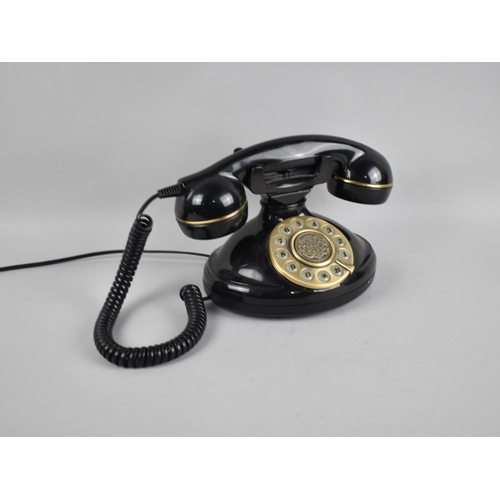 135 - A Reproduction Push Button Vintage Style Telephone