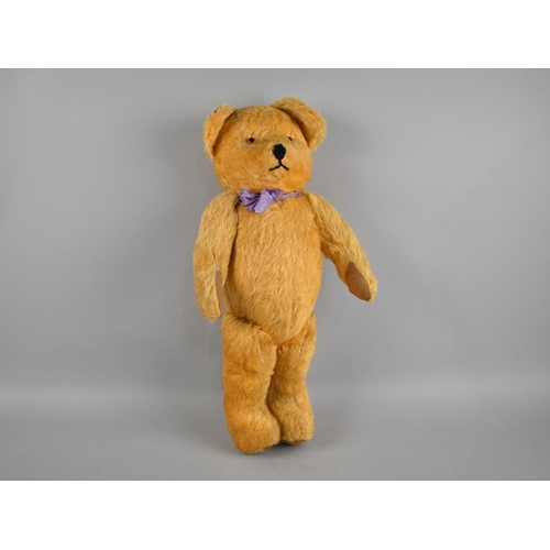 154 - A Mid 20th Century Plush Teddy Bear, 41cms High