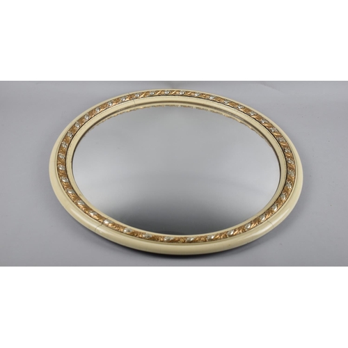 161 - A Mid 20th Century Circular Convex Wall Mirror, 50cms Diameter