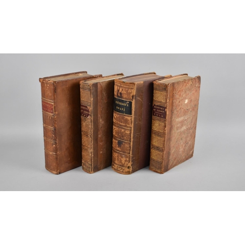 188 - A Collection of Various 18th and19th Century Bound Books to include Patterson's Roads 18th Edition, ... 