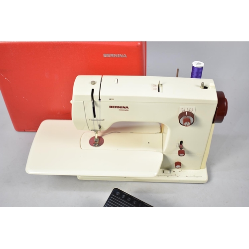 224 - A Mid/Late 20th Century Bernina Electric Sewing Machine with Power and Foot Cable