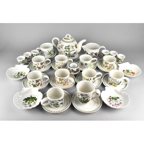 274 - A Collection of Portmeirion Botanic Garden China to Comprise Shell Shaped Dishes, Cups, Saucers, Tea... 