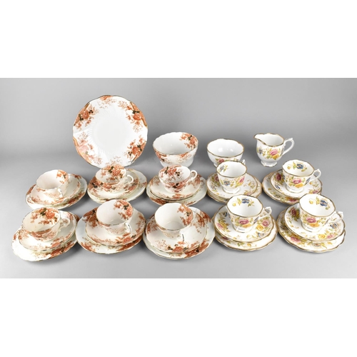 288 - An Edwardian Balmoral China R&D Tea Set Together with a Royal Albert Floral Tea Set