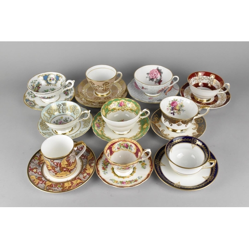 292 - A Collection of Various Cabinet Cups and Saucers to Include Examples by Paragon, Royal Grafton, Ayns... 