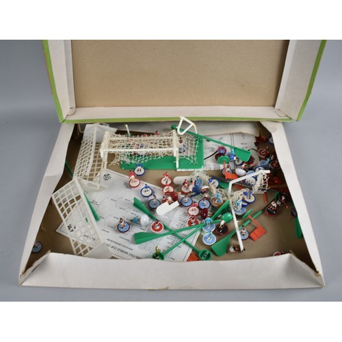 208 - A Mid 20th Century Subbuteo Table Soccer Game, Club Edition, With Pitch but Not All Players and Goal... 