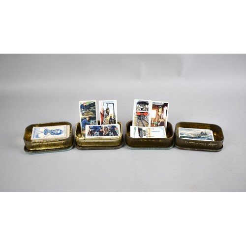 184 - A Collection of Various Vintage Cigarette Cards, Tins all containing large quantity of cigarette car... 