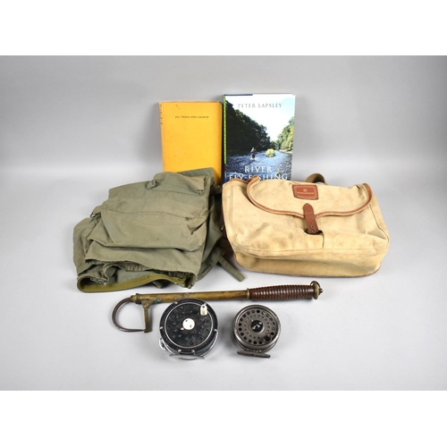 A Collection of Various Fly Fishing Accessories to include Vintage