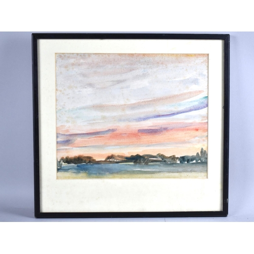 184 - A Framed Impressionist Watercolour by Mary Jump, 1898-1989, 26x21.5cms