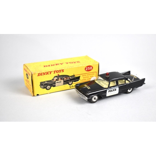 202 - A Boxed Dinky Toys US Police Car No 258