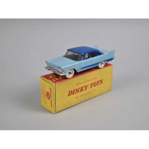 204 - A Boxed Dinky Toys Plymouth Plaza No 178, Box AF