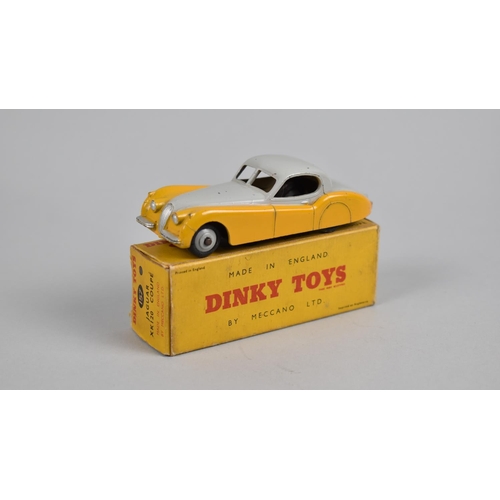 209 - A Boxed Dinky Toys Jaguar XK120 Coupe No. 157