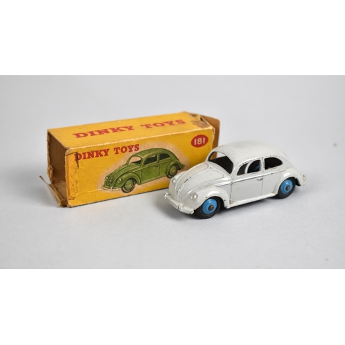 210 - A Boxed Dinky Toys Volkswagen No. 181, Box AF