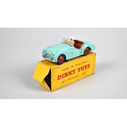 212 - A Boxed Dinky Toys Triumph TR32 Sports Car No. 111, Box AF