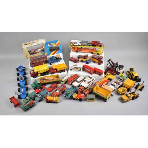 219 - A Collection of Various Playworn Diecast Toys including a Small Number of Boxed Examples