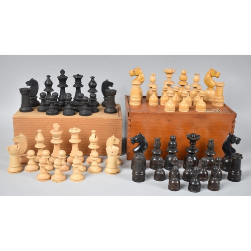 261 - Two Mid 20th Century Chess Sets