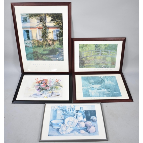 279 - A Collection of Five Various Framed Impressionist Prints