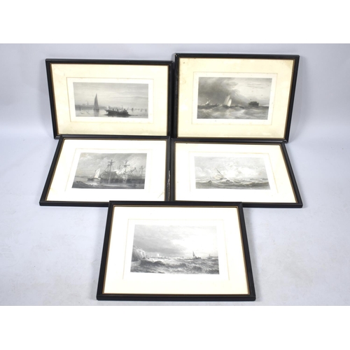 281 - Five Framed Maritime Engravings