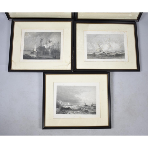 281 - Five Framed Maritime Engravings