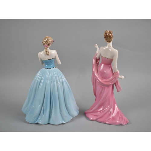 404 - Two Coalport Figurines, Mystique and Dearest Rose