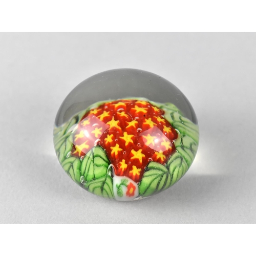 473 - A Small Millefiori Paperweight, Flower Motif