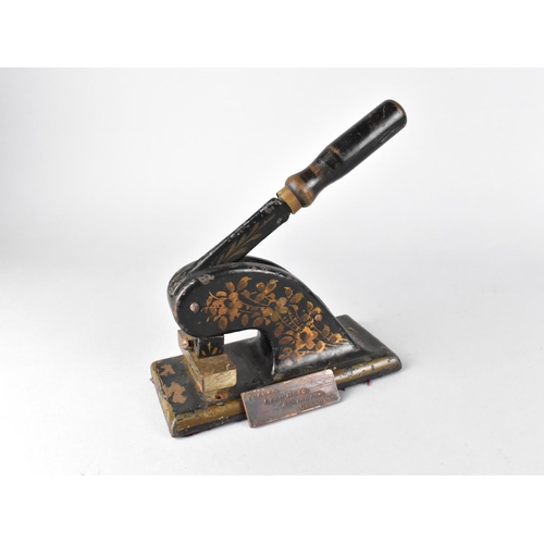 84 - A Late 19th Early 20th Century Desktop Letter Stamp