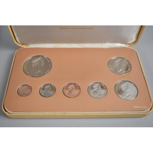 126 - A Cased Set of 1973 Proof Coinage of The Cook Islands together with a 1981 Set