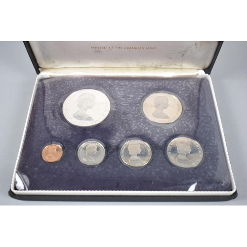 126 - A Cased Set of 1973 Proof Coinage of The Cook Islands together with a 1981 Set