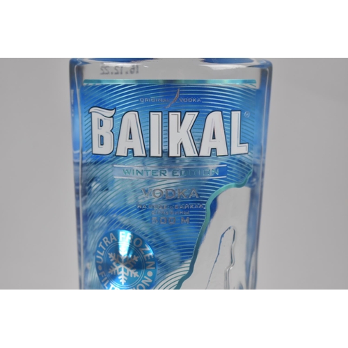 137 - Two 50cl Bottles of Baikal Russian Vodka