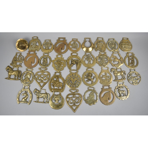 140 - A Collection of Various Reproduction Horse Brasses