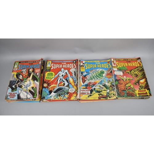 215 - A Collection of Mid 1970s Marvel Super Heroes Comics