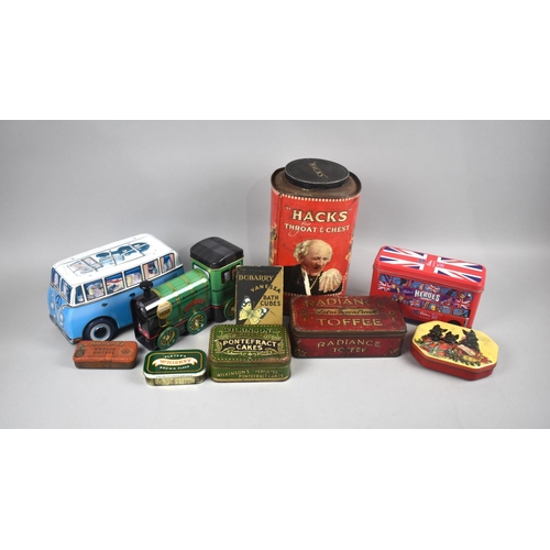 222 - A Collection of Vintage and Modern Tins