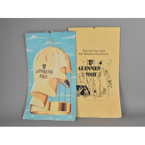 225 - Two Guinness Calendars, 1981 and 1982