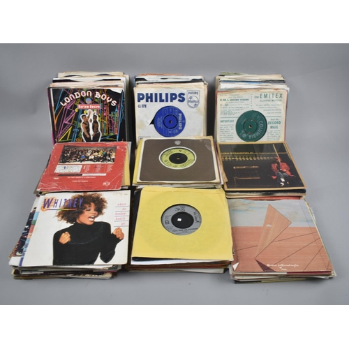 244 - A Large Collection of 45 RPM Records to include Gloria Gaynor, Charline, Kelly Marie, Cockney Rebel,... 