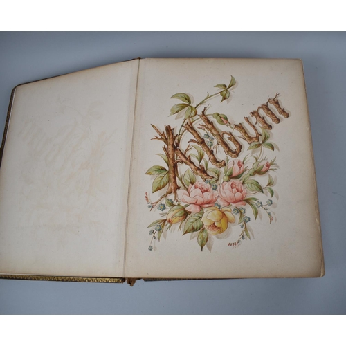 85 - Three Late 19th /Early 20th Century Photograph Albums with Photographs, Condition issues