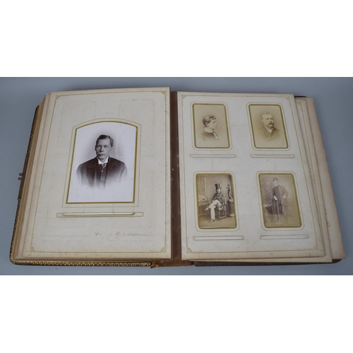 85 - Three Late 19th /Early 20th Century Photograph Albums with Photographs, Condition issues