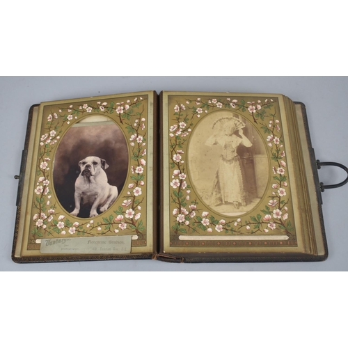 85 - Three Late 19th /Early 20th Century Photograph Albums with Photographs, Condition issues