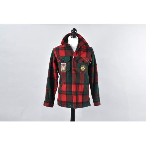 88 - A Late 20th Century Scouts Tartan Jacket, Size Small (Fits Man Small)