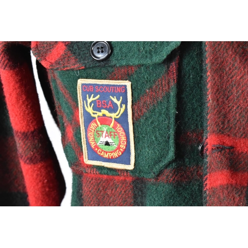 88 - A Late 20th Century Scouts Tartan Jacket, Size Small (Fits Man Small)