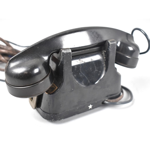 116 - A Vintage Belgian Bell Telephone with White Star To Reverse