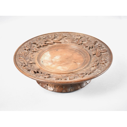 202 - A Carved Musical Black Forest Shallow Bowl Playing William Tell, Movement Requires Attention, 25.5cm... 