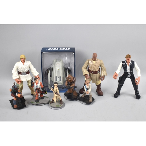 225 - A Collection of Various Figures to include Disney Infinity, Star Wars Etc