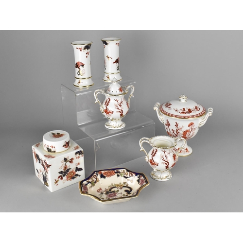 324 - A Collection of Various Coalport to Comprise Three Pieces of Indian Tree Coral, Coalport Hong Kong T... 