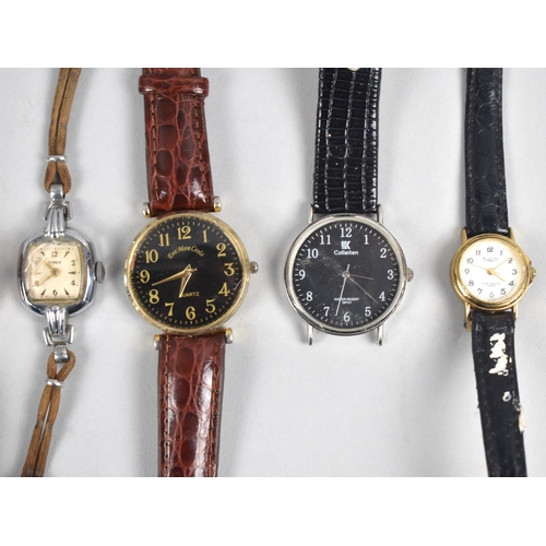 429 - A Collection of Various Vintage Wrist Watches to include Eve Mon Crois, Timex, Pulsar Etc