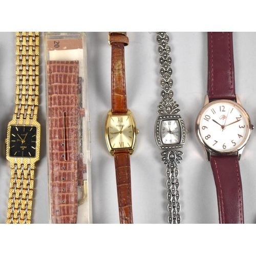 429 - A Collection of Various Vintage Wrist Watches to include Eve Mon Crois, Timex, Pulsar Etc